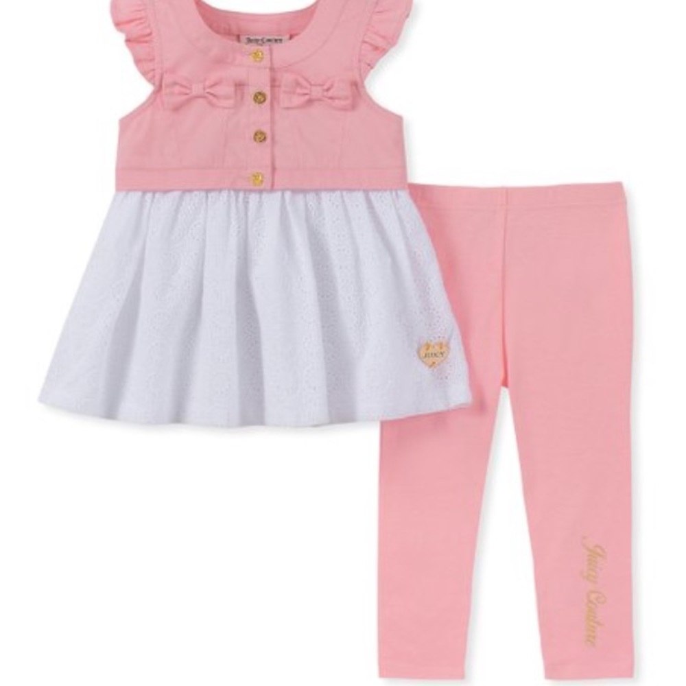 Nwt Juicy 6/9 months girls set